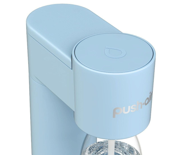 Dafi PUSHAIR SATURATOR Z NABOJEM CO2 + BUTELKA 0,7  - LAZUROWY - 1484382 - zdjęcie 5